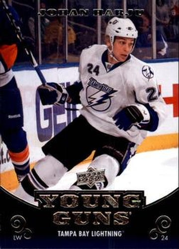 #496 Johan Harju - Tampa Bay Lightning - 2010-11 Upper Deck Hockey