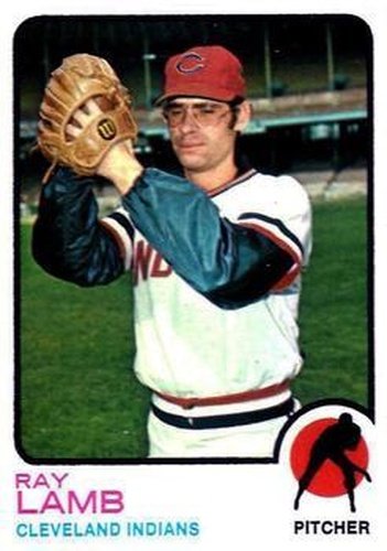 #496 Ray Lamb - Cleveland Indians - 1973 Topps Baseball