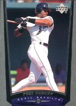 #497 Fred McGriff - Tampa Bay Devil Rays - 1999 Upper Deck Baseball