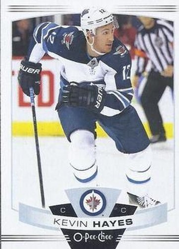 #497 Kevin Hayes - Winnipeg Jets - 2019-20 O-Pee-Chee Hockey