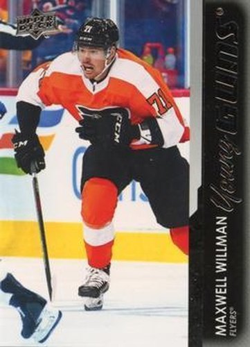 #497 Maxwell Wilman - Philadelphia Flyers - 2021-22 Upper Deck Hockey