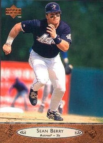 #497 Sean Berry - Houston Astros - 1996 Upper Deck Baseball