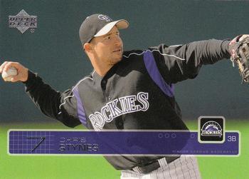 #498 Chris Stynes - Colorado Rockies - 2003 Upper Deck Baseball