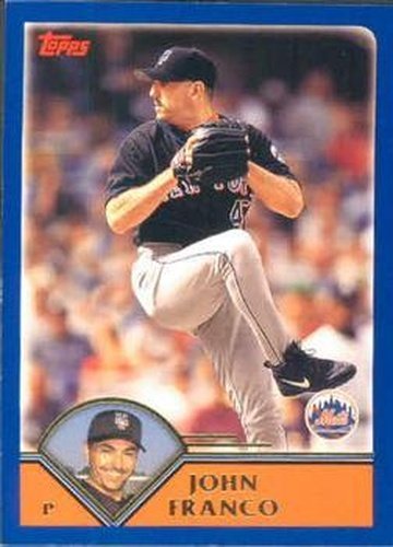 #498 John Franco - New York Mets - 2003 Topps Baseball