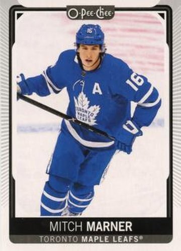 #498 Mitch Marner - Toronto Maple Leafs - 2021-22 O-Pee-Chee Hockey