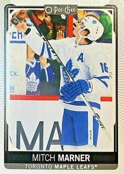 #498b Mitch Marner - Pre/Post Game - Toronto Maple Leafs - 2021-22 O-Pee-Chee Hockey