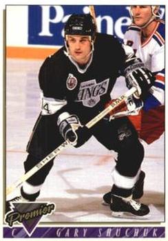 #499 Gary Shuchuk - Los Angeles Kings - 1993-94 Topps Premier Hockey