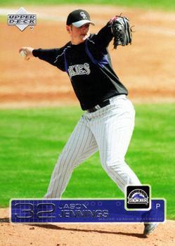 #499 Jason Jennings - Colorado Rockies - 2003 Upper Deck Baseball