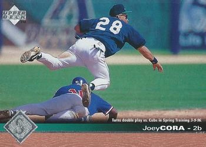 #499 Joey Cora - Seattle Mariners - 1997 Upper Deck Baseball
