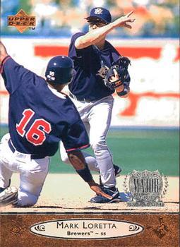 #499 Mark Loretta - Milwaukee Brewers - 1996 Upper Deck Baseball