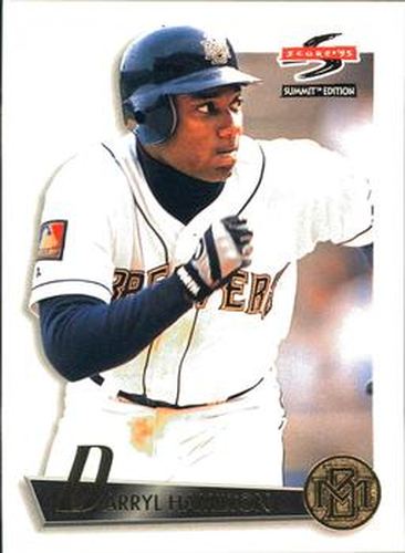 #49 Darryl Hamilton - Milwaukee Brewers - 1995 Summit Baseball