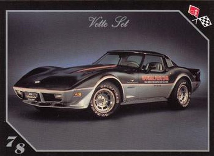 #49 1978 Corvette Pace Car - 1991 Collect-A-Card Vette Set