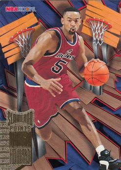 #49 Juwan Howard - Washington Bullets - 1995-96 Hoops Basketball - Slamland