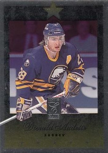 #49 Donald Audette - Buffalo Sabres - 1995-96 Donruss Elite Hockey