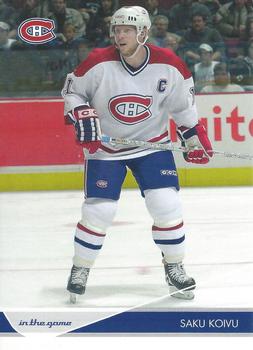 #49 Saku Koivu - Montreal Canadiens - 2003-04 In The Game Toronto Star Hockey