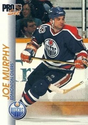 #49 Joe Murphy - Edmonton Oilers - 1992-93 Pro Set Hockey