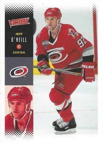 #49 Jeff O'Neill - Carolina Hurricanes - 2000-01 Upper Deck Victory Hockey