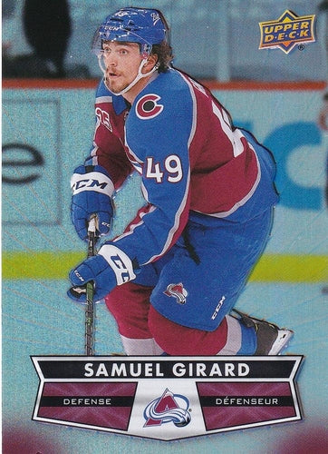 #49 Samuel Girard - Colorado Avalanche - 2021-22 Upper Deck Tim Hortons Hockey