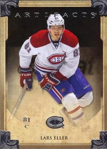 #49 Lars Eller - Montreal Canadiens - 2013-14 Upper Deck Artifacts Hockey