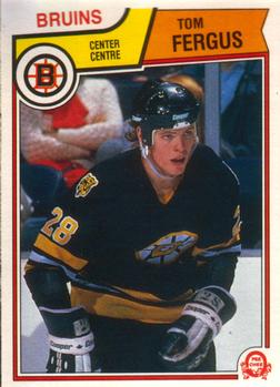 #49 Tom Fergus - Boston Bruins - 1983-84 O-Pee-Chee Hockey