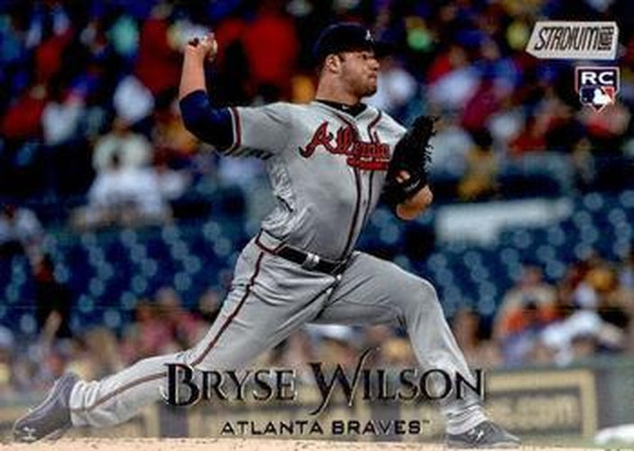 #49 Bryse Wilson - Atlanta Braves - 2019 Stadium Club Baseball