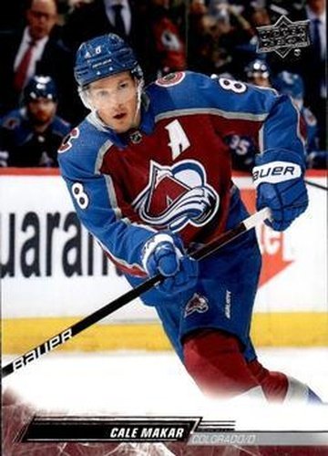 #49 Cale Makar - Colorado Avalanche - 2022-23 Upper Deck Hockey