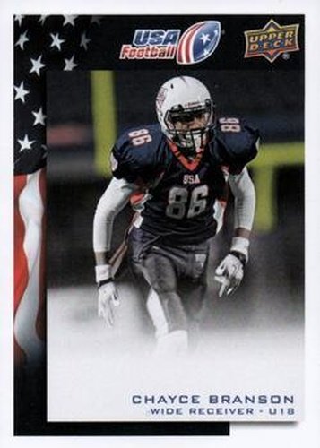 #49 Chayce Branson - USA - 2014 Upper Deck USA Football