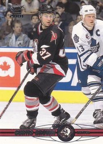 #49 Curtis Brown - Buffalo Sabres - 2000-01 Pacific Hockey