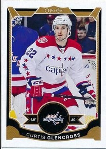 #49 Curtis Glencross - Washington Capitals - 2015-16 O-Pee-Chee Hockey