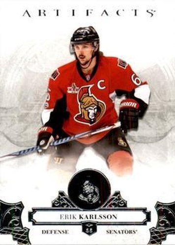 #49 Erik Karlsson - Ottawa Senators - 2017-18 Upper Deck Artifacts Hockey