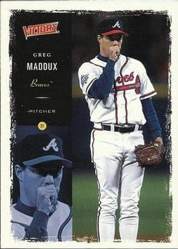 #49 Greg Maddux - Atlanta Braves - 2000 Upper Deck Victory Baseball