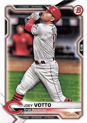 #49 Joey Votto - Cincinnati Reds - 2021 Bowman Baseball