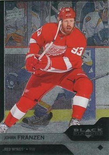 #49 Johan Franzen - Detroit Red Wings - 2013-14 Upper Deck Black Diamond Hockey
