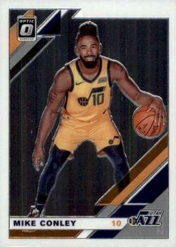 #49 Mike Conley - Utah Jazz - 2019-20 Donruss Optic Basketball
