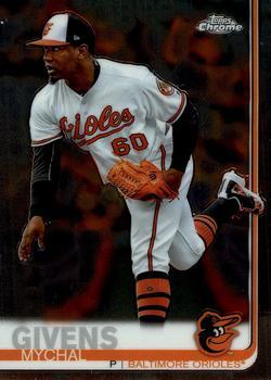 #49 Mychal Givens - Baltimore Orioles - 2019 Topps Chrome Baseball