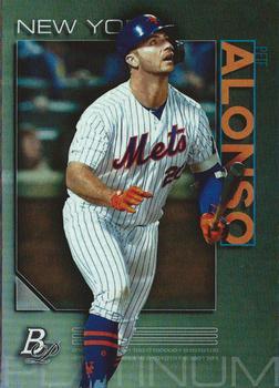 #49 Pete Alonso - New York Mets - 2020 Bowman Platinum Baseball