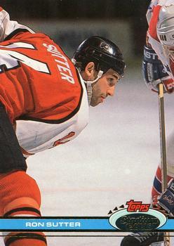 #49 Ron Sutter - Philadelphia Flyers - 1991-92 Stadium Club Hockey