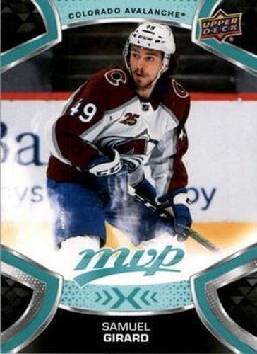 #49 Samuel Girard - Colorado Avalanche - 2021-22 Upper Deck MVP Hockey