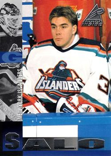 #49 Tommy Salo - New York Islanders - 1997-98 Pinnacle Inside Hockey