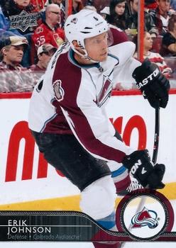 #49 Erik Johnson - Colorado Avalanche - 2014-15 Upper Deck Hockey