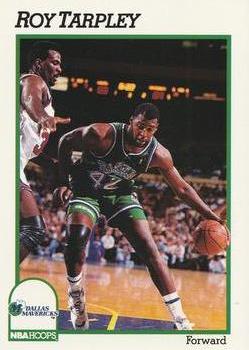 #49 Roy Tarpley - Dallas Mavericks - 1991-92 Hoops Basketball