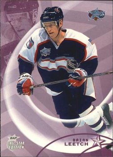 #49 Brian Leetch - New York Rangers - 2002-03 Be a Player All-Star Edition Hockey