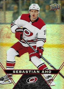 #49 Sebastian Aho - Carolina Hurricanes - 2018-19 Upper Deck Tim Hortons Hockey