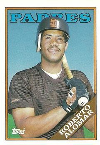 #4T Roberto Alomar - San Diego Padres - 1988 Topps Traded Baseball