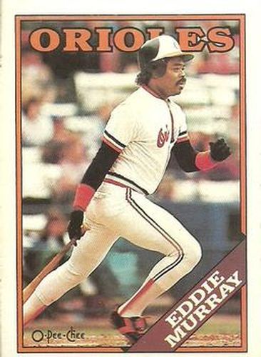 #4 Eddie Murray - Baltimore Orioles - 1988 O-Pee-Chee Baseball