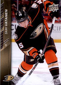 #4 Sami Vatanen - Anaheim Ducks - 2015-16 Upper Deck Hockey