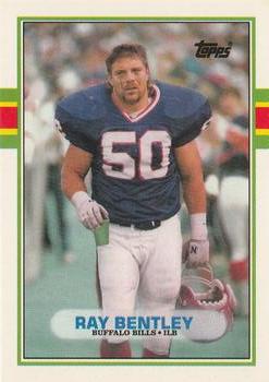 #4T Ray Bentley - Buffalo Bills - 1989 Topps Traded Football