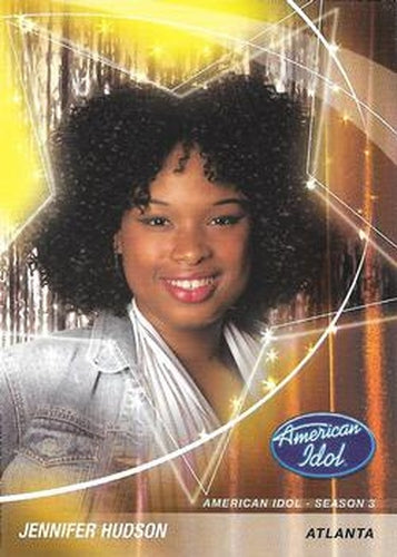 #4 Jennifer Hudson - Atlanta - 2004 Fleer American Idol Season 3