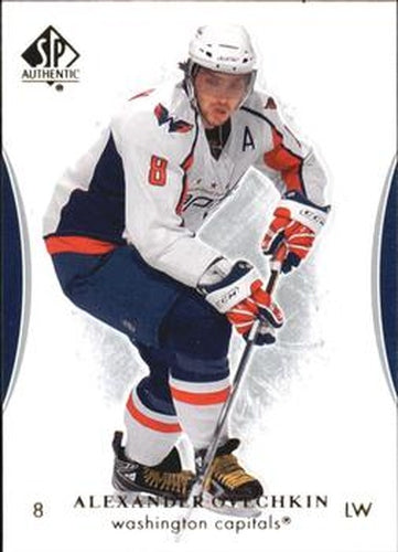 #4 Alexander Ovechkin - Washington Capitals - 2007-08 SP Authentic Hockey