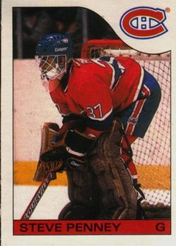 #4 Steve Penney - Montreal Canadiens - 1985-86 O-Pee-Chee Hockey